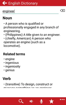 English Dictionary android App screenshot 3